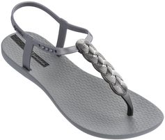 Ipanema - sandalen voor dames - Charm Sandal - Grijs & Zilver