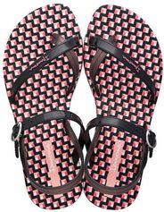 Ipanema Fashion Sandal sandalen met bloemenprint roze/zwart