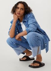 Gewatteerde sandalen met plateauzolen