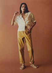 Raffia sandalen met bandjes