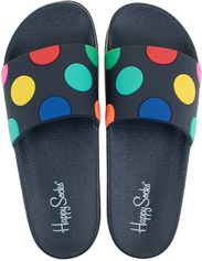 Slippers dot blauw