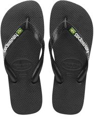 Teenslippers brasil logo zwart