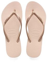 Dames teenslippers slim roze