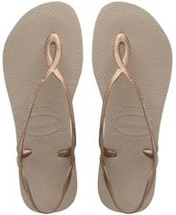Dames teenslippers luna ros&eacute;goud