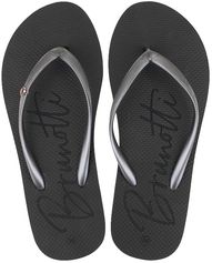 Dames teenslippers gaia zwart II