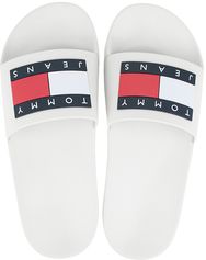 Tommy jeans slippers flag wit