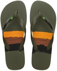 Teenslippers brasil tech groen