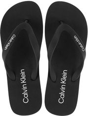 Teenslippers logo zwart