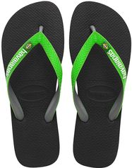 Teenslippers brasil mix zwart