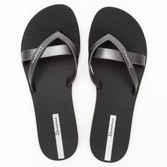 Dames teenslippers kirei zwart II