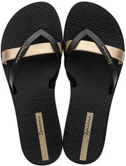 Dames teenslippers kirei zwart