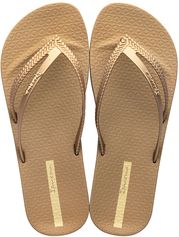 Dames teenslippers anatomic bossa soft goud