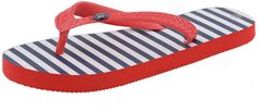 Color Kids rood/blauw/witte kinder slippers Frotty