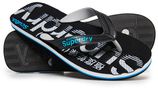 Superdry Scuba geperforeerde teenslippers