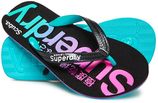 Superdry Scuba Faded Logo teenslippers