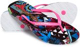 Superdry Super Sleek teenslippers met all-overprint