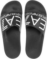 slippers EA7 zwart
