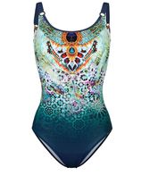 Badpak Sunflair nachtblauw/multicolor