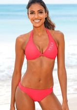 Venice Beach Beugelbikini met contrastkleurig opschrift