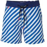 Scotch & Soda zwemshort blauw/wit