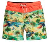 Tumble 'n Dry zwemshort Genzer geel/groen