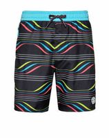 Protest zwemshort Zeno JR zwart