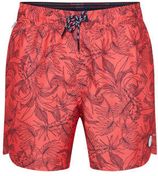 WE Fashion zwemshort met all over print rood