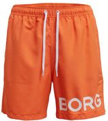 Björn Borg zwemshort Sheldon oranje