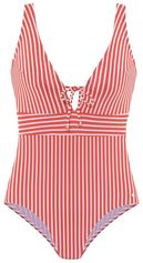 s.Oliver RED LABEL Beachwear Badpak seersuckerkwaliteit