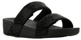 FitFlop TM Mina Slide Crystal slippers zwart