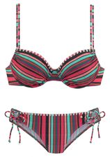 s.Oliver RED LABEL Beachwear Beugelbikini met zomers streepdessin