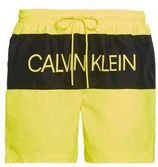 CALVIN KLEIN zwemshort geel/zwart