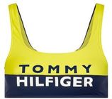 Tommy Hilfiger crop bikinitop marine/geel