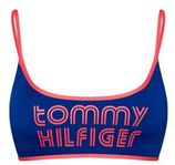 Tommy Hilfiger bikinitop met logo blauw