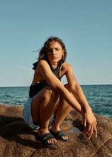 Leren sandalen met bandjes