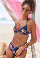 Sunseeker Push-upbikinitop Modern met bloemenprint
