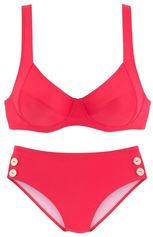 Vivance Beugelbikini met goudkleurige sierknopen