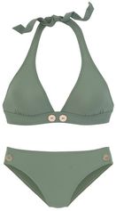 Vivance Triangelbikini met goudkleurige sierknopen