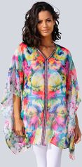 Strandtuniek met sierrand Alba Moda Multicolor