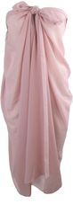 Licht-oudroze cr&ecirc;pe voile sarong