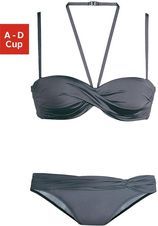 Lascana Beugelbikini in bandeaumodel met bandjes die op verschillende manieren te dragen zijn