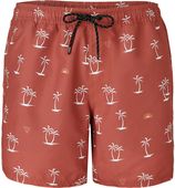 rits zwemshort cruneco palm rood