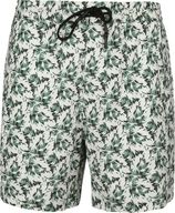 Anerkjendt Zwembroek Print Donkergroen