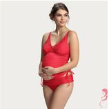 Petit Amour ZwangerschapsTankini Ava Opvallend Rood