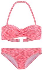 Venice Beach Bandeaubikini in gemêleerde look