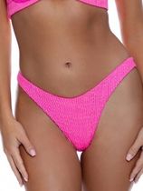 Hoogopgesneden Broekje Bella Hot Pink Metallic