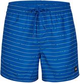 zwemshort first 15 striped terms blauw