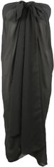 Donkergrijze pareo van cr&ecirc;pe voile