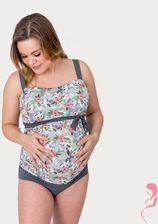 Petit Amour ZwangerschapsTankini / PositieTankini Alena Tukan MaxiCup Plus
