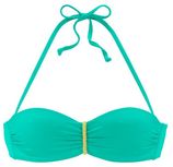 Venice Beach Beugelbikinitop in bandeaumodel ANNA met gevlochten details